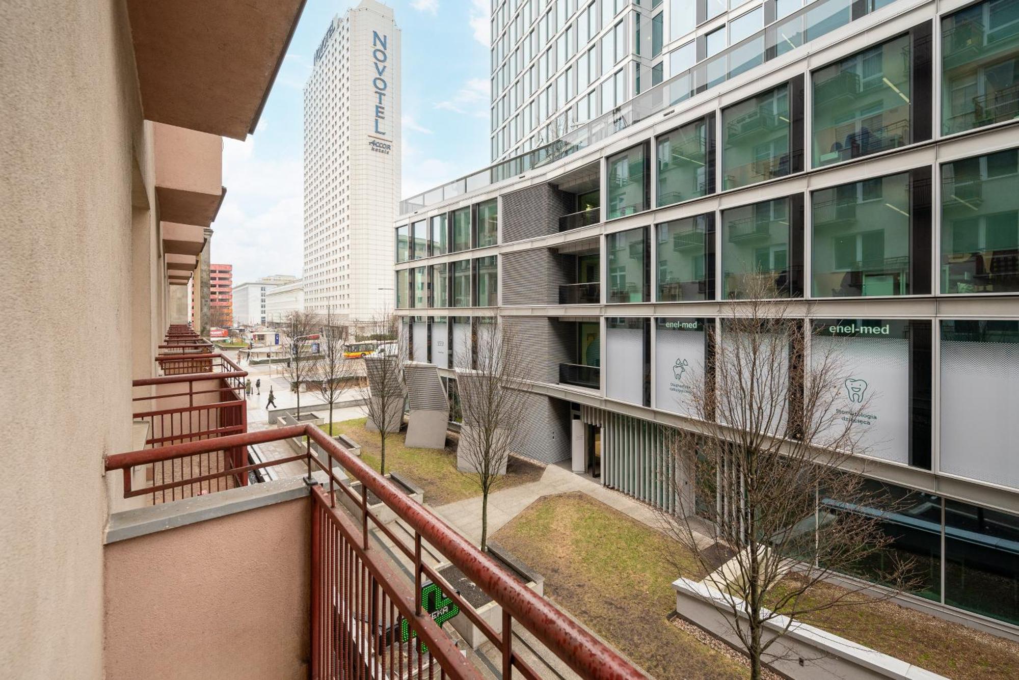 Widok Central Warsaw Apartment Exterior photo